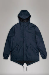 Giacchetto RAINS 18010 Fishtail Jacket - Navy